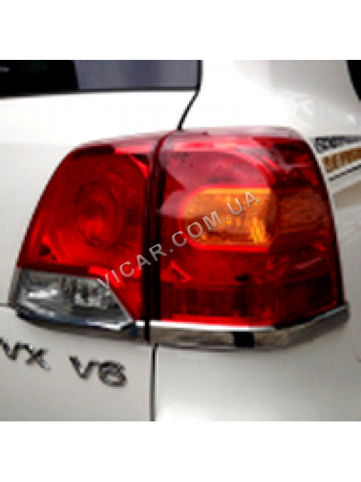 Накладки на задние фонари Land Cruiser 200 (07-15)